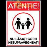 indicator nu lasa copii nesupravegheati